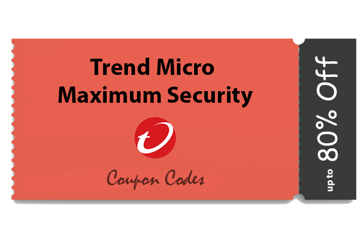 Trend Micro Maximum Security coupon codes & best Prices