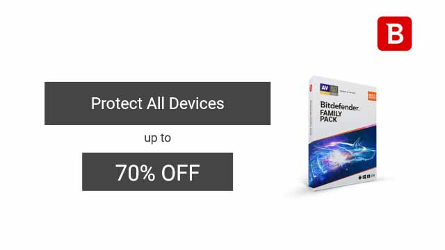 Bitdefender Family Pack discount coupons