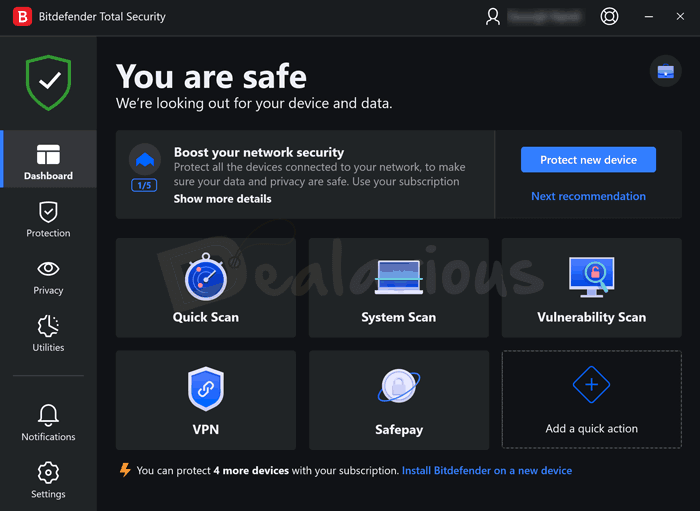 How Bitdefender Total Security new version looks