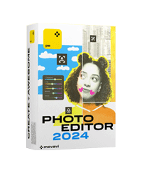 Movavi Photo Editor 2024 Box